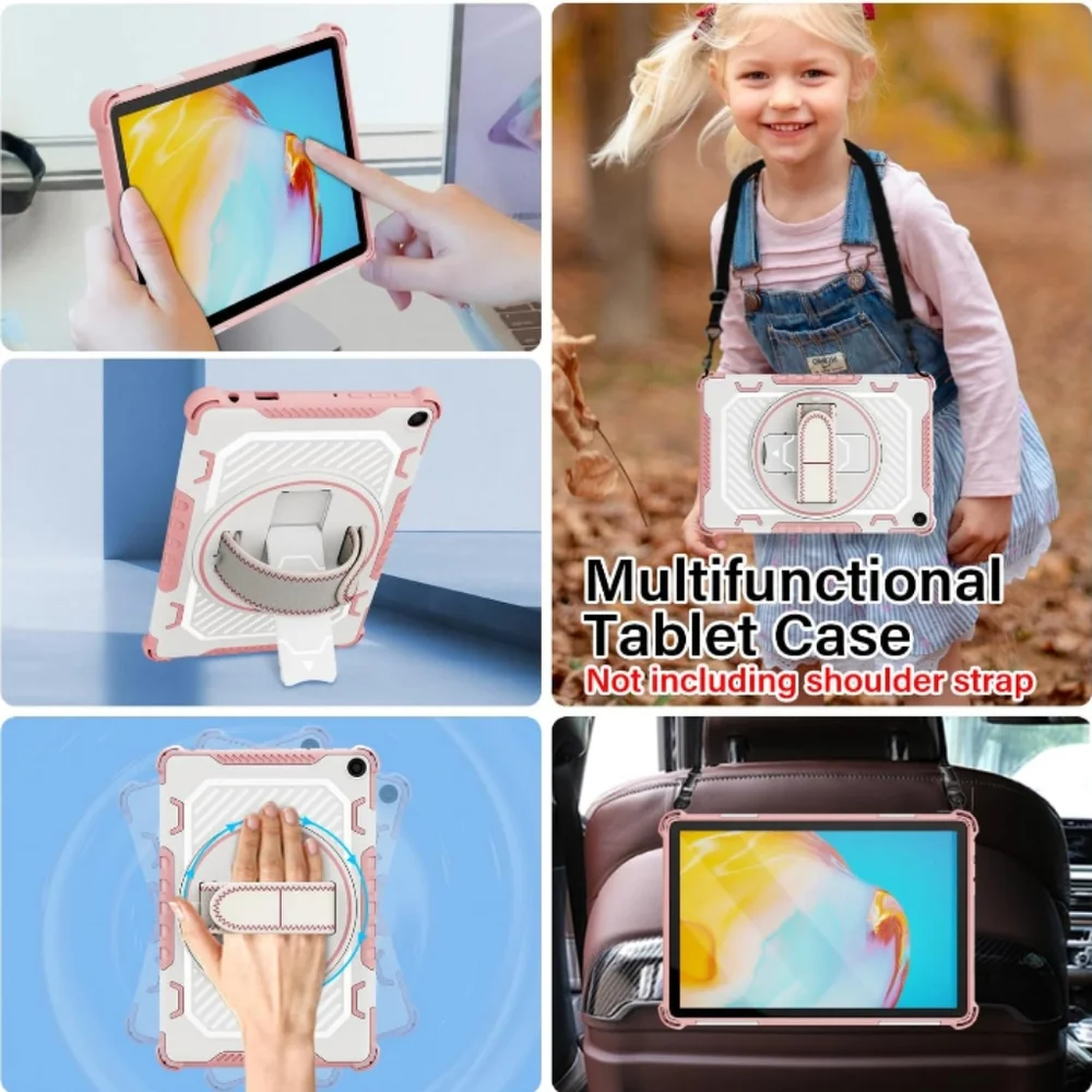 Roiskin Pink & White Multifunctional Tablet HD 10